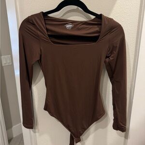 Suuksess square neck bodysuit